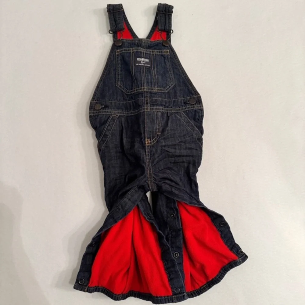 OshKosh B'gosh Kids Denim Overalls -‎ Blue